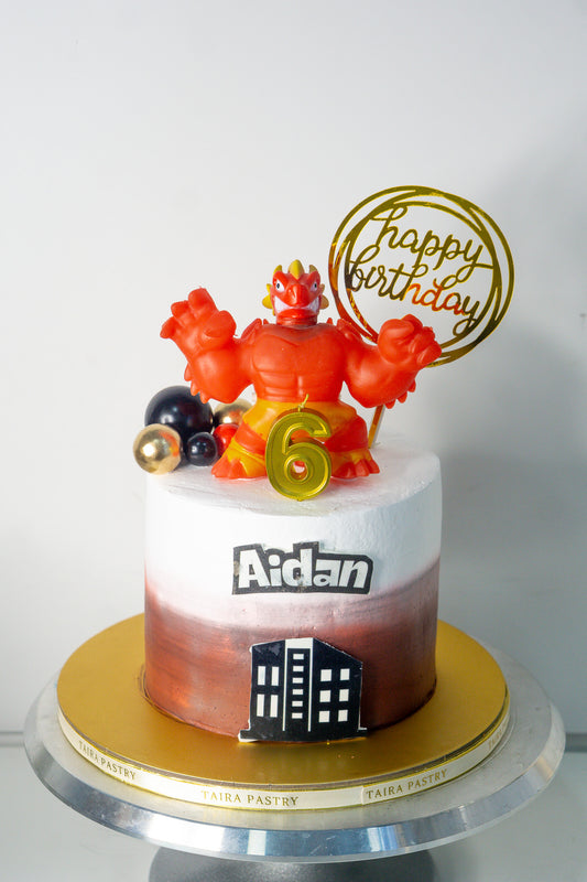 Heroes of Goo Jit Zu Cake