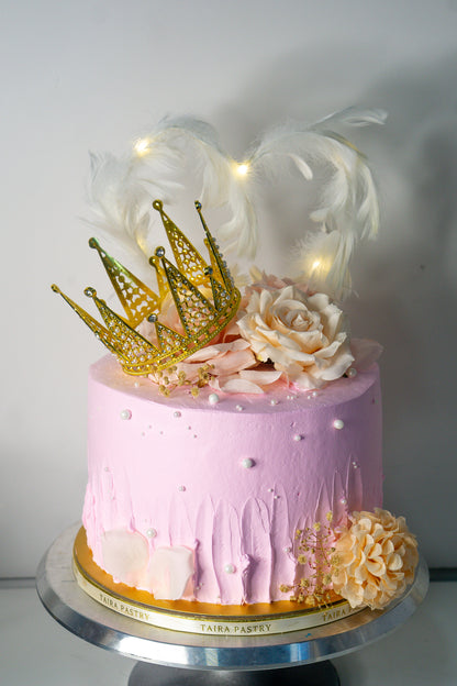 Floral Crown Cake