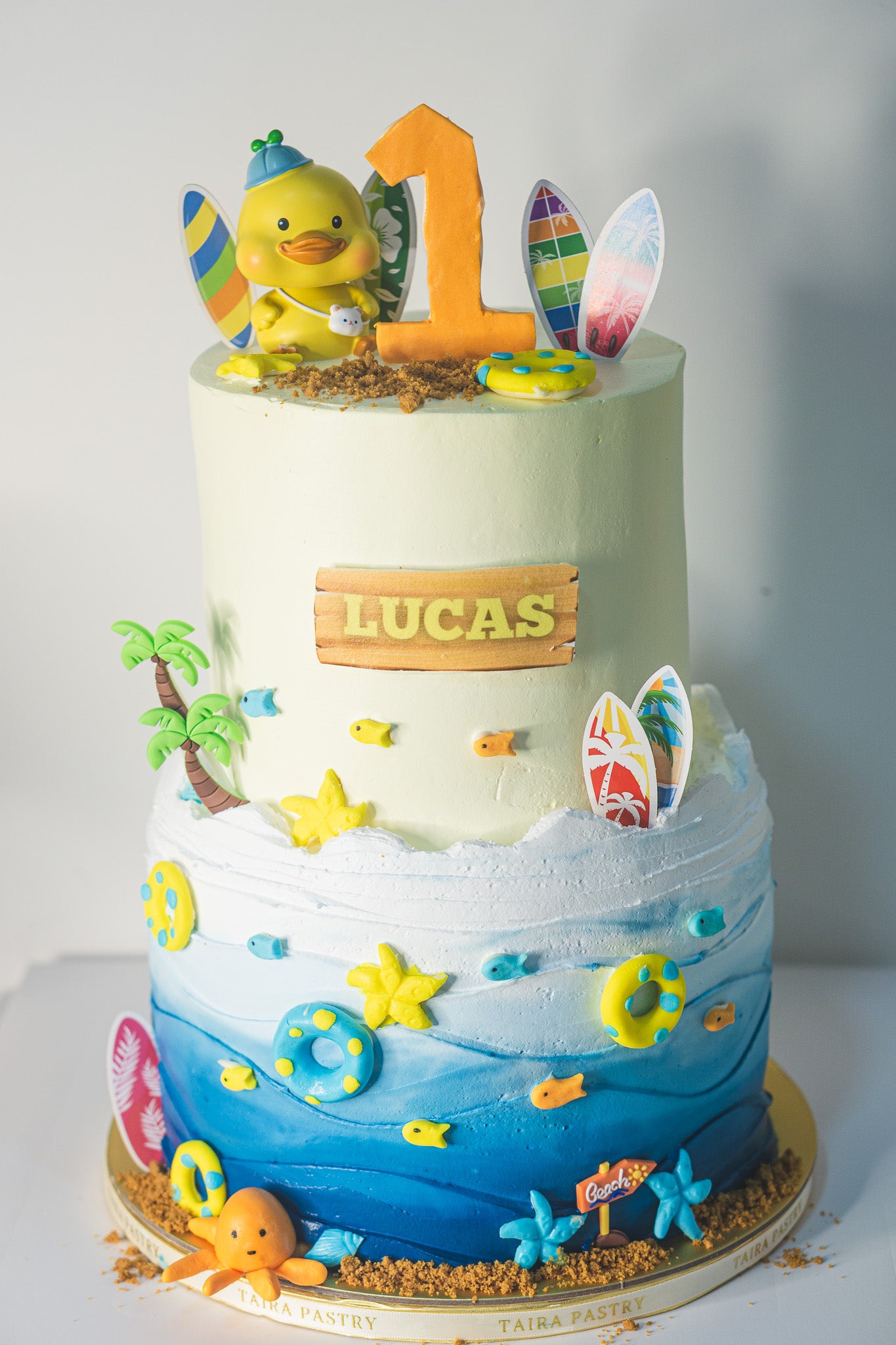 Beach Theme Cake
