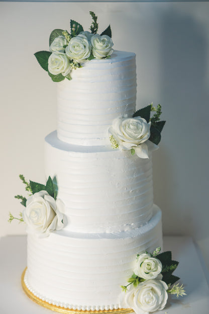 Spiral Floral Cake