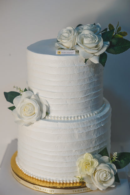 Spiral Floral Cake