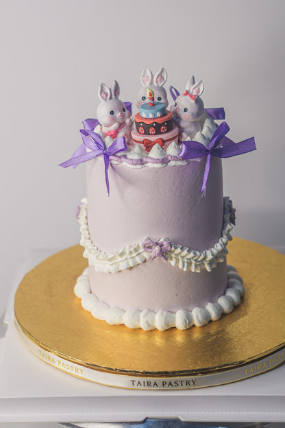 Cute Bunnies Cake