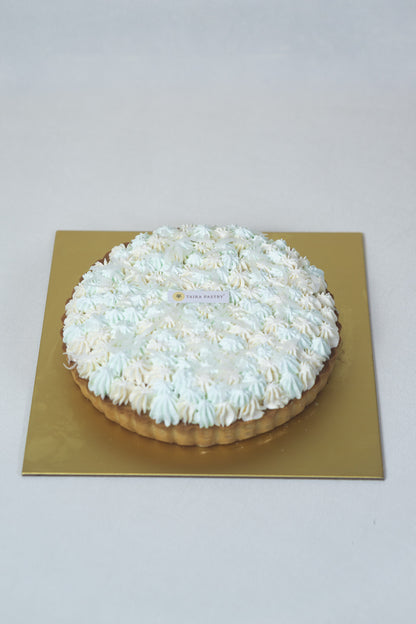 Pandan Coconut Tart