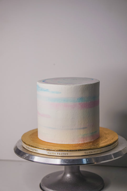 Plain Round Swirl Cake