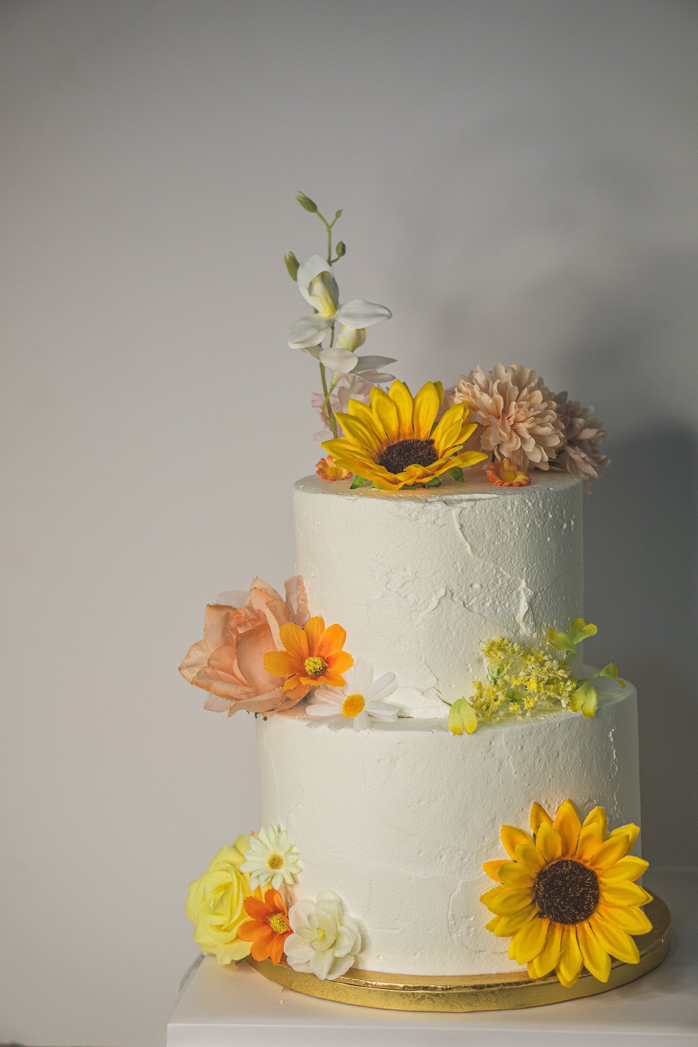 Sunshine Floral Cake