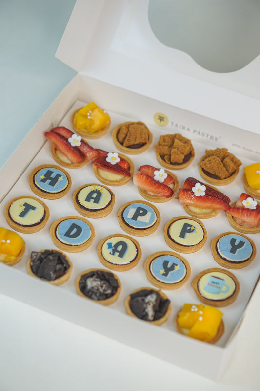 Teacher's Day Theme Mini Tarts (25pcs)