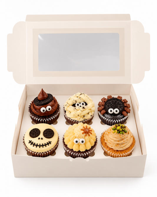 Assorted Spookalicious Cupcakes (Box of 6 / 12)