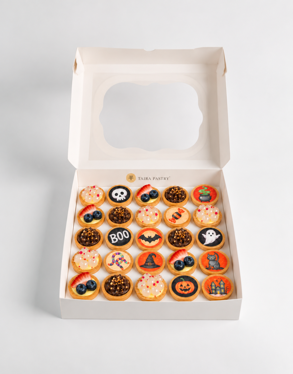 Halloween Theme Mini Tarts (25pcs)