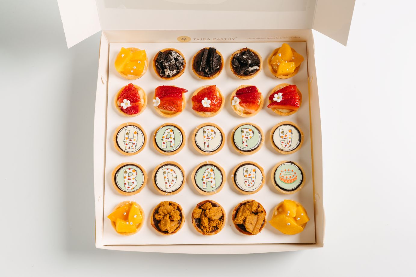 Greetings Mini Tarts (25pcs)