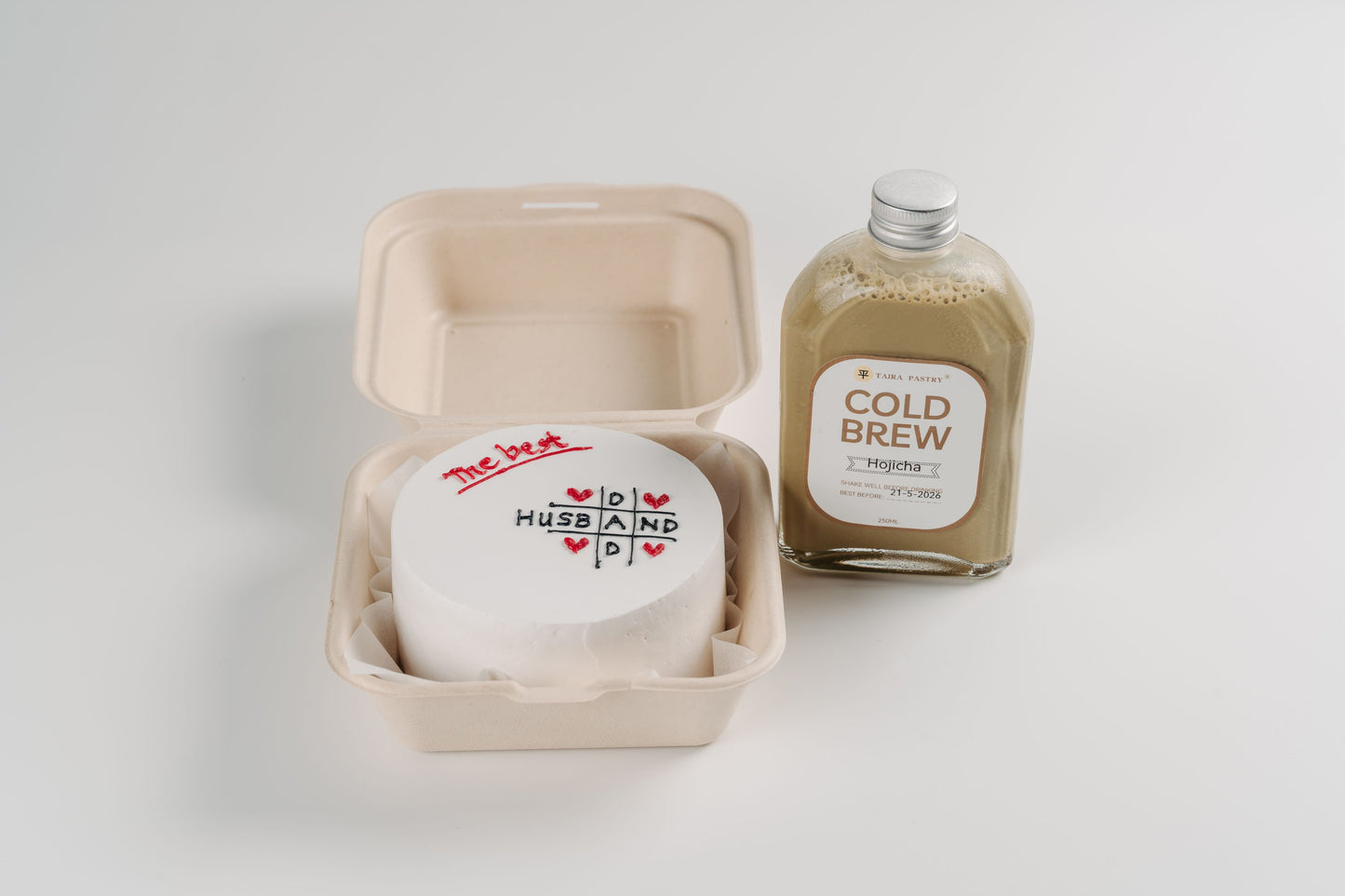 Best Dad Bento Cake + Cold Brew Set