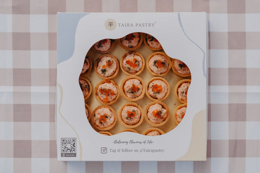 Mini Mentaiko Salmon Tart (25pcs)