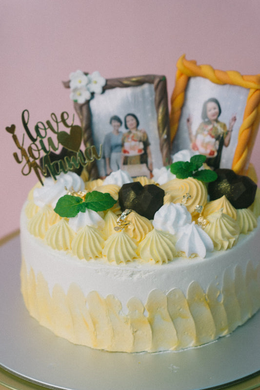 Blissful Memories Photo Cake