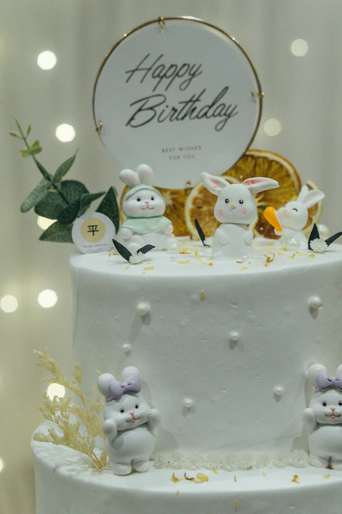 Rabbit Pastery White Rabbit Cake – Taira Pastry