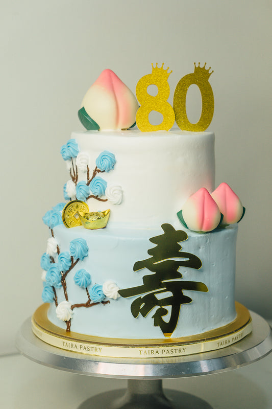 Longevity Blossom Cake