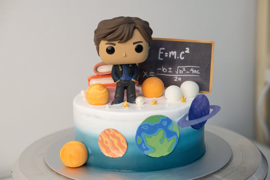 Math & Science Teacher Cake