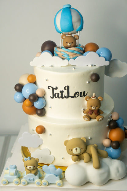 Playful Bears Cake