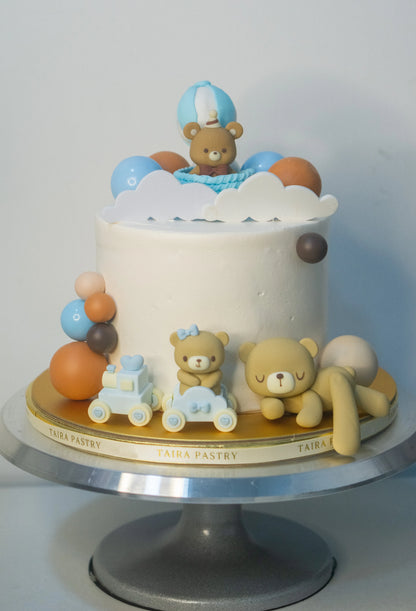 Playful Bears Cake