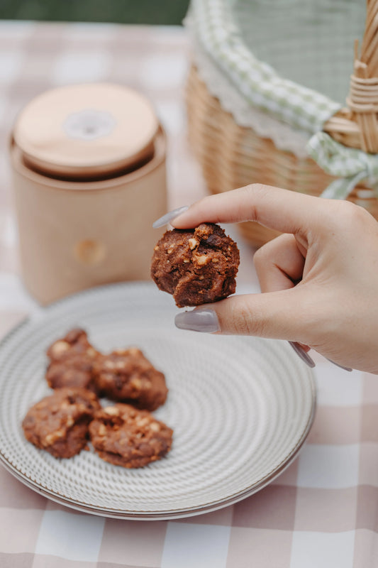 Hazelnut Nutella Cookies