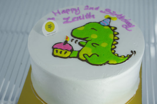 Cute Dino Bento Cake