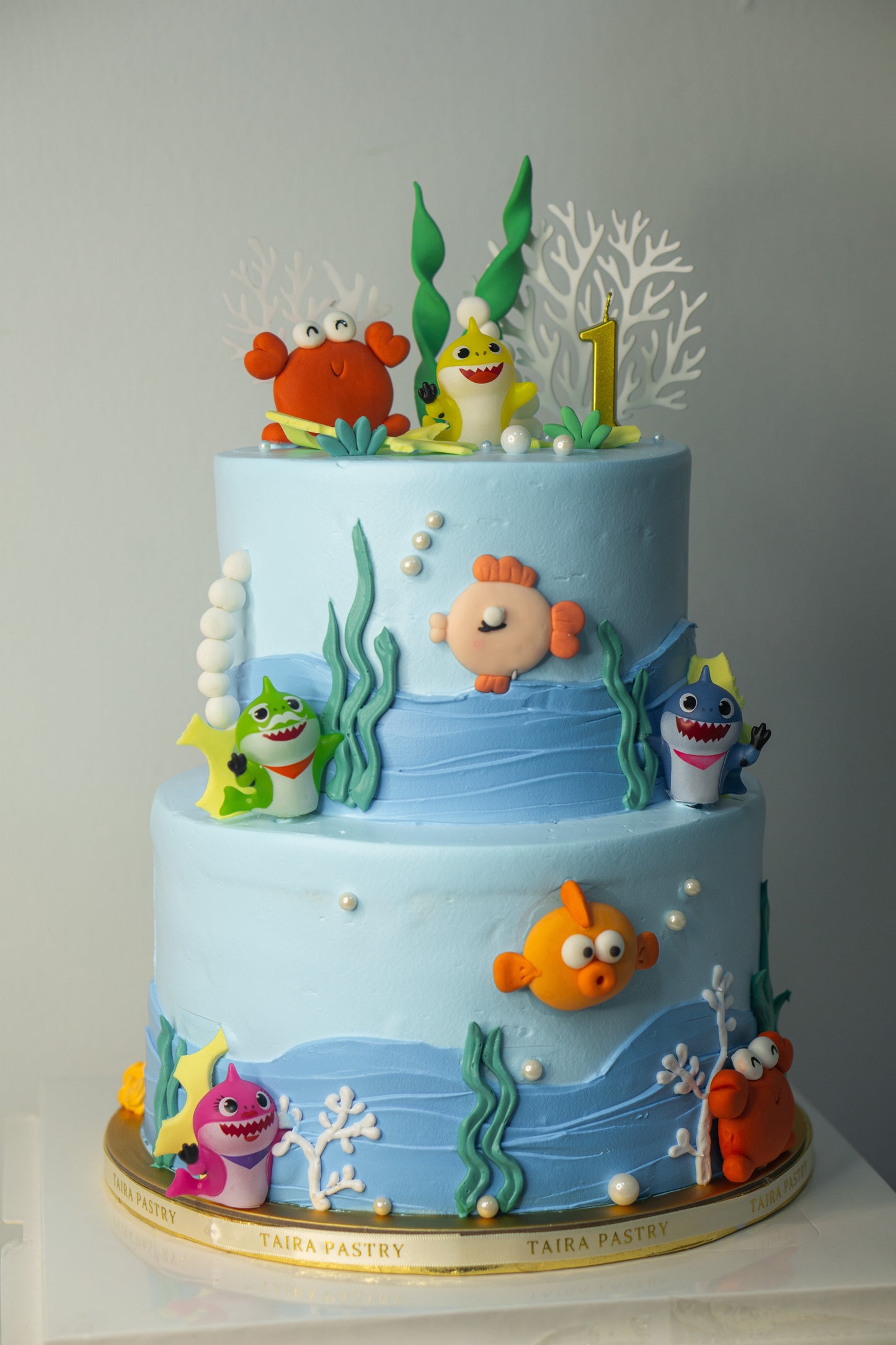 Under the Sea Baby Shark Cake