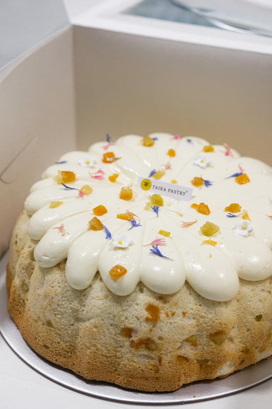 Orange Blossom Chiffon Cake (Charity Bake Sale)