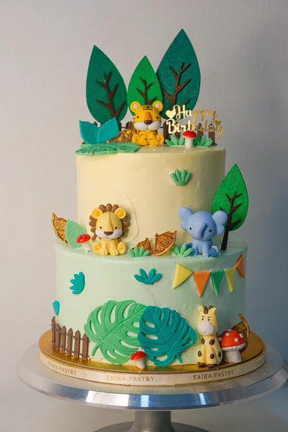 Animal Forest Cake