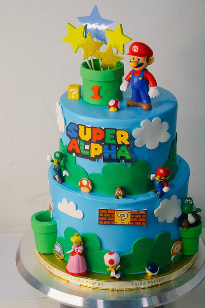 Super Mario Cake