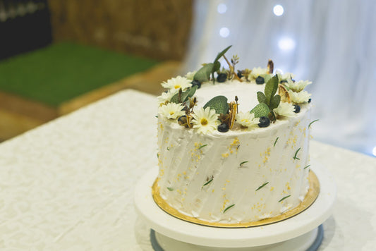 Rustic Floral Cake