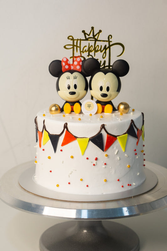 Mickey & Minnie Cake