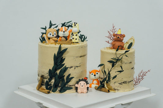 Woodland Animals Cake