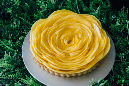 Mango Flower Tart