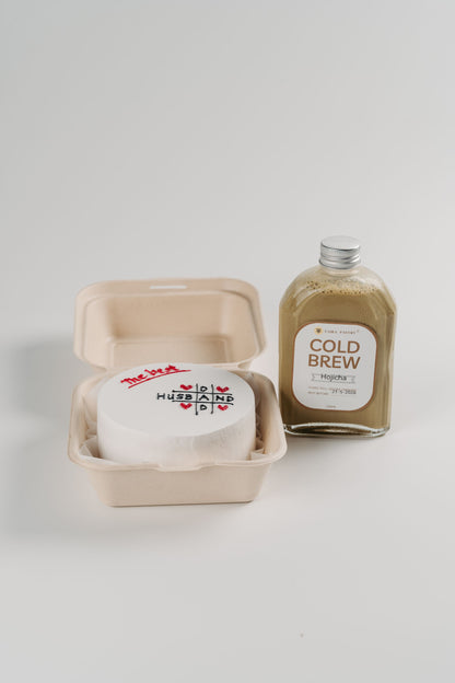 Best Dad Bento Cake + Cold Brew Set